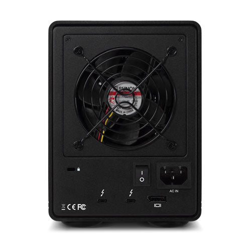 OWC ThunderBay 4 RAID disk array 8 TB Tower Black