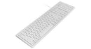 Macally QKEYCOMBO keyboard Mouse included USB White