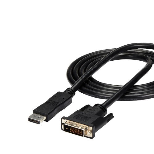 StarTech.com DP2DVIMM6 video cable adapter 70.9" (1.8 m) DisplayPort DVI-D Black