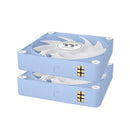 Thermaltake CL-F196-PL12BU-A computer cooling system Computer case Fan 4.72" (12 cm) Blue 3 pc(s)